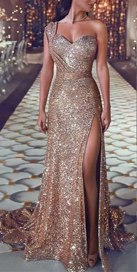 2019 новейший стиль женское свадебное Формальное золотистое однотонное платье с