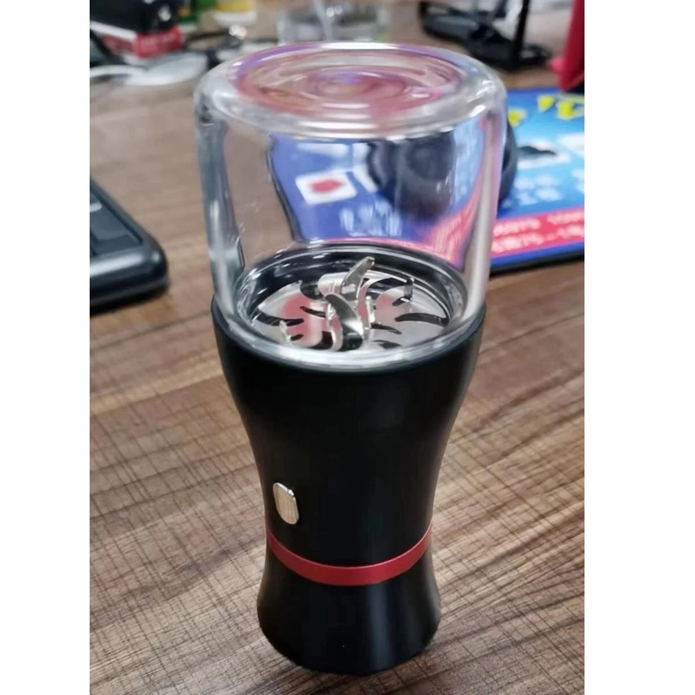 

2Pcs USB Charging Electric Herbal Herb Tobacco Grinder Cigarette Crusher Smoking Accessories Spice Mill Pipe Smoke Grinders