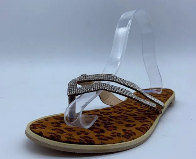 

Summer Women's Flip-flops Open Toe Rhinestone Casual Beach Shoes Flats Slippers Outdoor casual sandals slippers sandalias