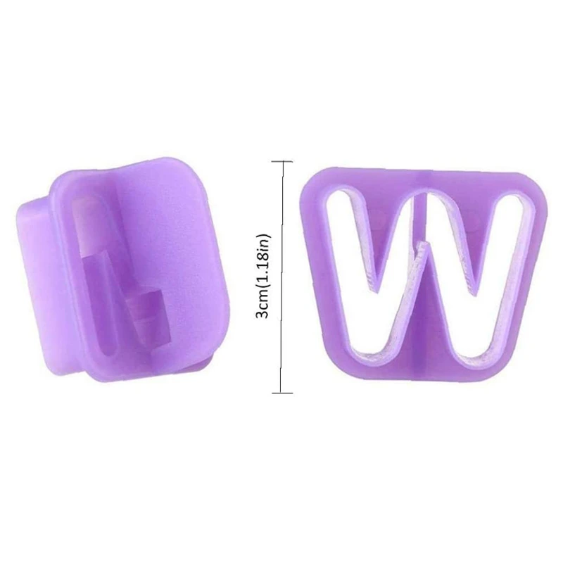 

Cookie Mold Alphanumeric Biscuit Mold Alphabet Number Letter Mold Kitchen Cookie Baking Mold 40PCS DIY Decoration Tool
