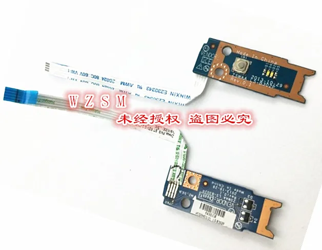 Новинка для Toshiba Satellite C50-B C55D C55 C55-B плата кнопки питания с кабелем-49A