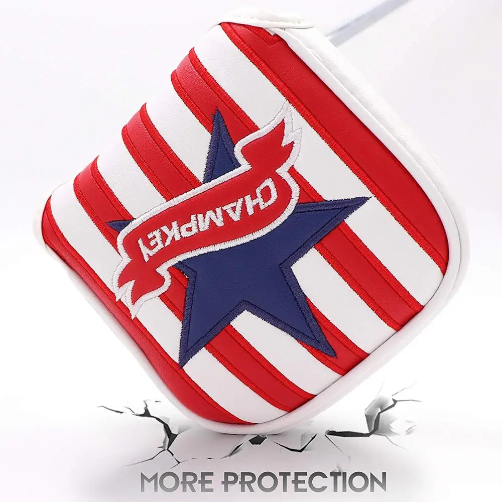 Колотушка для гольфа головных уборов клюшки крышки с магнитной застежкой набор