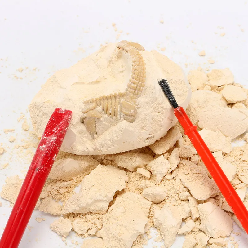 DIY Динозавр яйцо копание окаменелостей раскопки игрушки для детей Обучающие