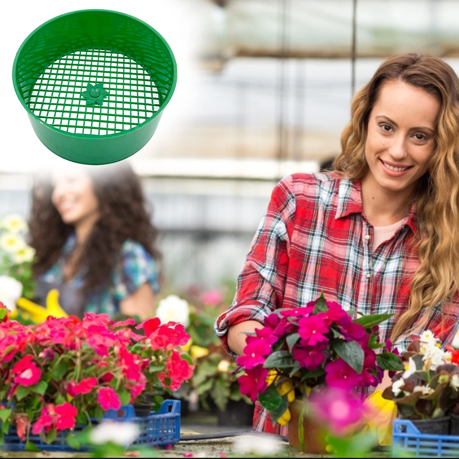 3 шт. пластиковые сетки для растений