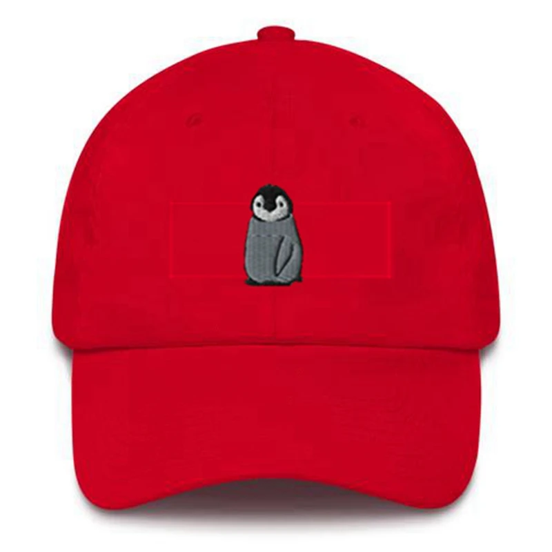 Новинка бейсболка WZCX с вышивкой в виде пингвина стиле унисекс регулируемая