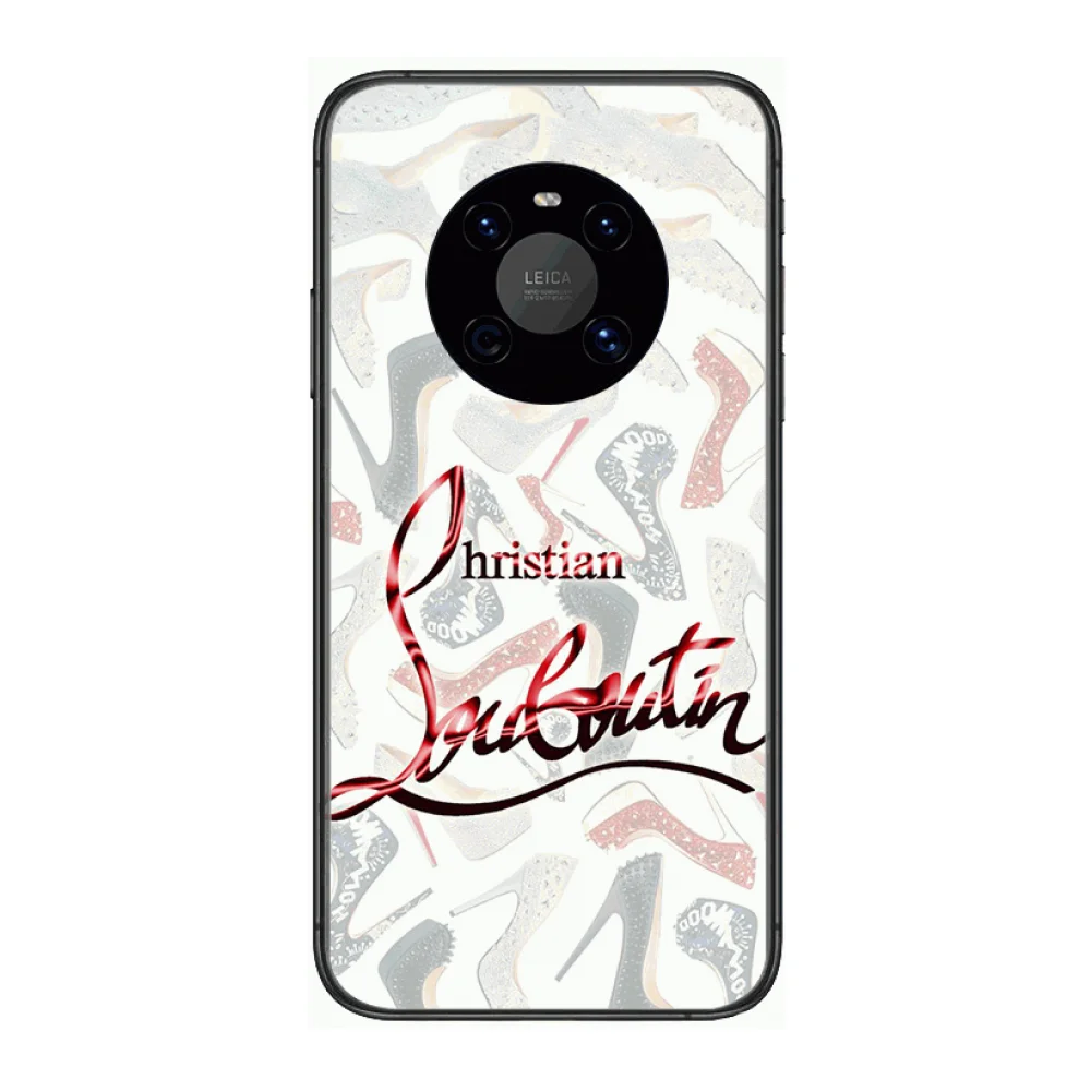 

high-heeled shoes brand Design Phone Case For Huawei mate 30 10 20 40 Lite Smart Z Pro Black Etui 3D Coque Painting Hoesjes cas