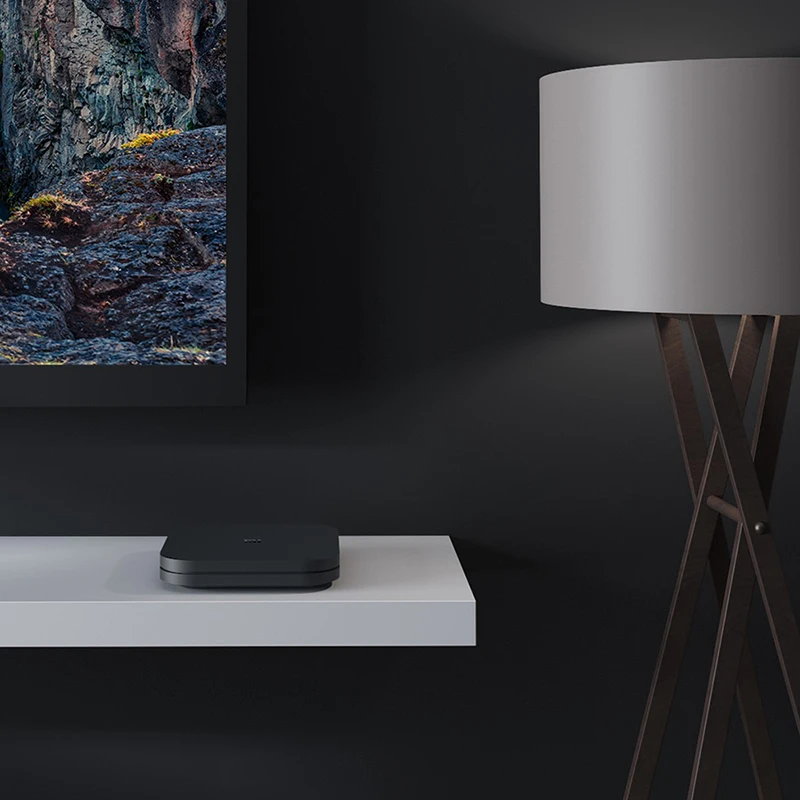 Оригинальный Xiaomi Mi ТВ приставка S 4K HDR Android tv 8 1 Ultra HD 2G 8G wifi Google Cast Netflix IPTV Set-top Box
