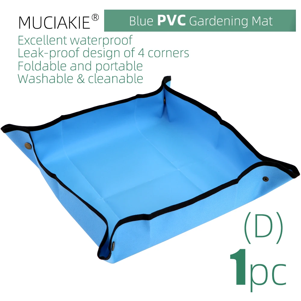 

Gardening Planting Mat PVC PE Mat Square Waterproof TReusable Planting Tarp Flower Potting Pad Indoor Transplanting Removal Soil
