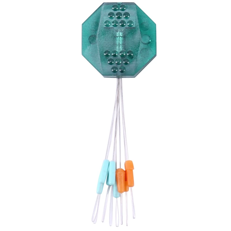 

100 Pcs Space Beans Oval Stopper Connector Line Buoys Fishing Bobber & 50Pcs Fluorescent Lightstick Light Night Float