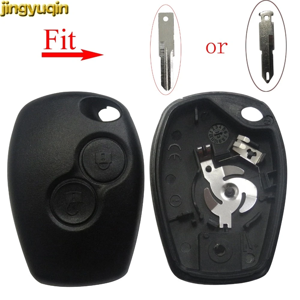 Оболочка пульта дистанционного управления 2 btns для Renault Duster Logan Fluence Clio Vivaro Movano Master