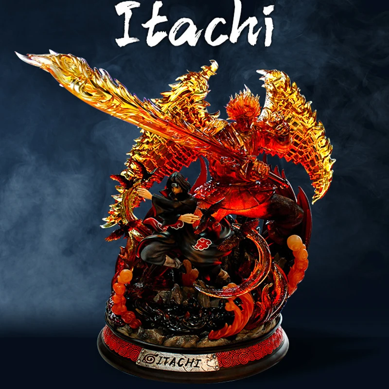 Экшн-фигурка Наруто Шипуден GK Uchiha Itachi Susanoo модель оверсайз 14 дюймов из