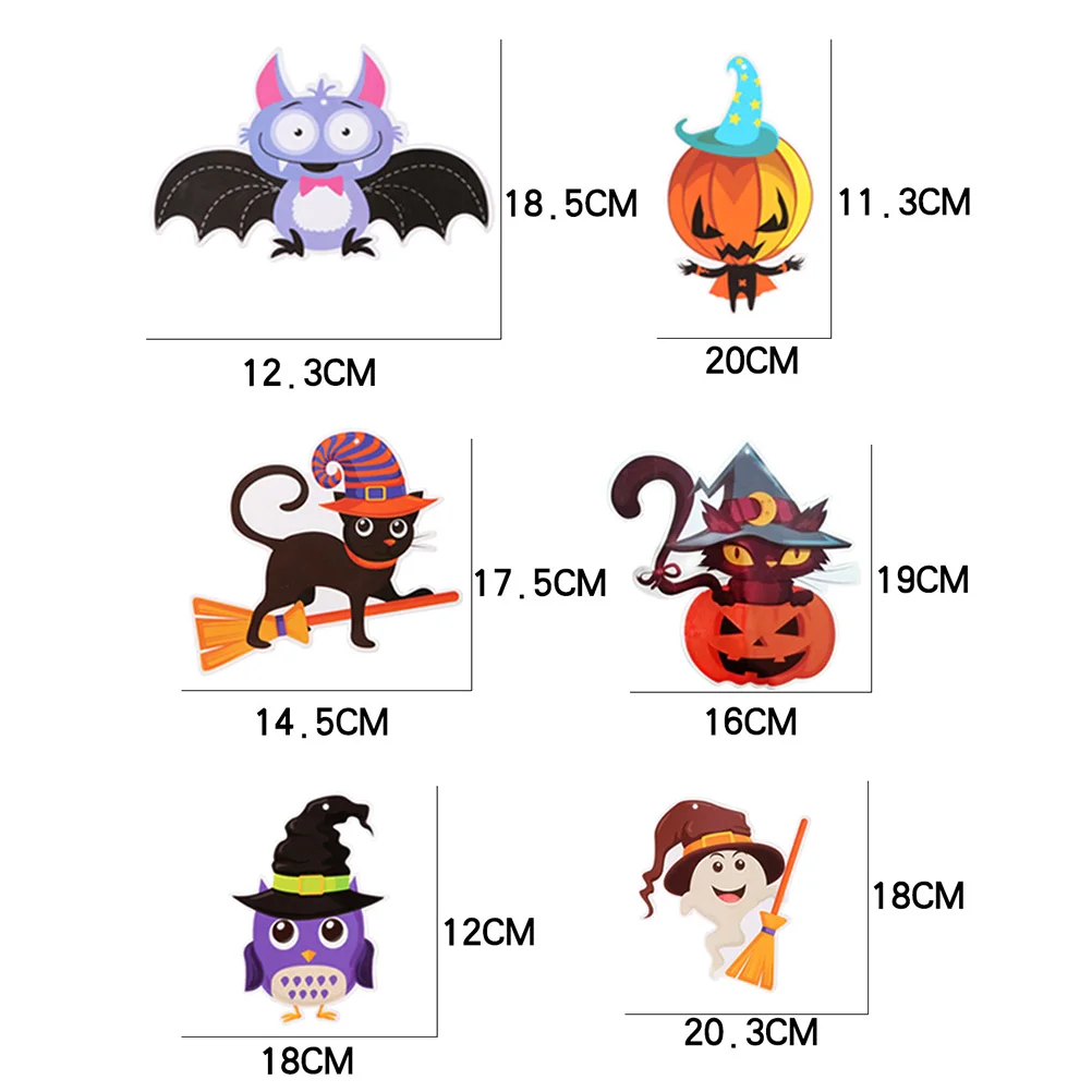 2 комплекта Декоративная гирлянда в форме сотовой сферы на Хэллоуин|Украшения