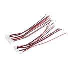 20 пар Micro JST PH 1,25 2-контактный Штекерный гнездовой разъем с проводными кабелями 100 мм L4MB