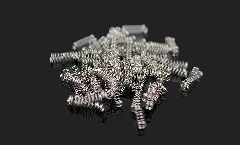 110 шт переключатели Весна 35 грамм пружина для Cherry MX DIY Механическая игровая клавиатура 35G/40G/45G/60G/62G/67G/150G/80G