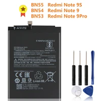 replacement battery bn55 for redmi note 9s bn54 for redmi note 9 bn53 for redmi note 9 pro phone battery 5020mah