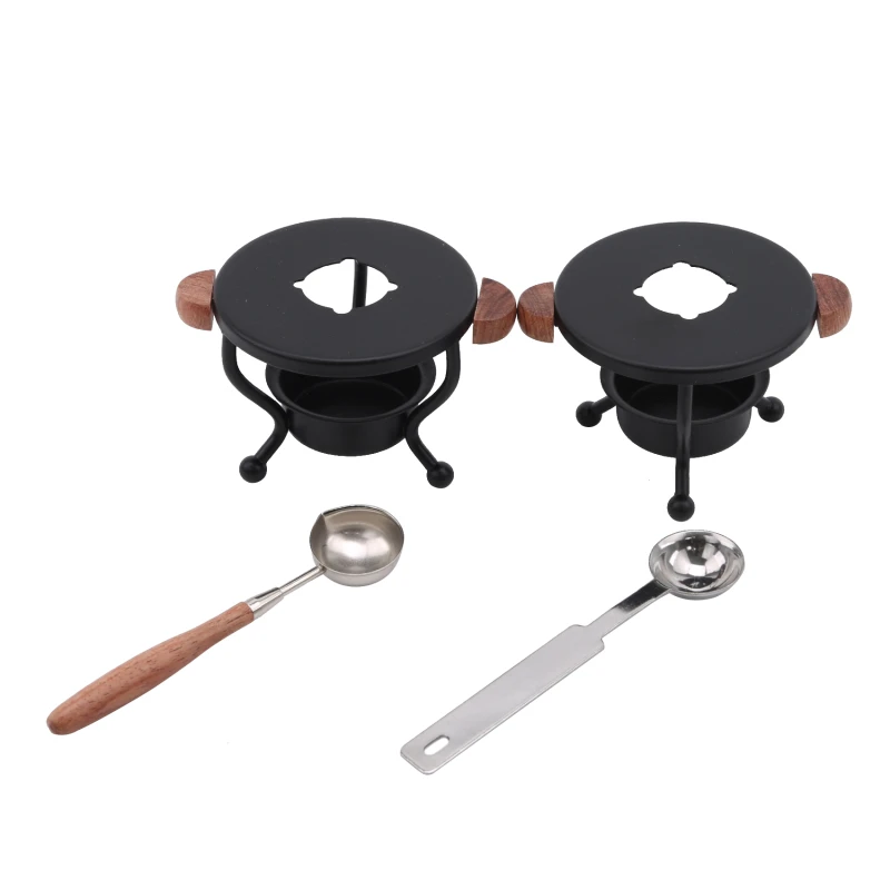 Новый Прочный Трипод в стиле ретро воск для плавления восковой комплекте с