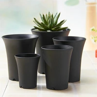 1pcs succulents flower pot plant pot planter plastic pots round for home office or garden decoration