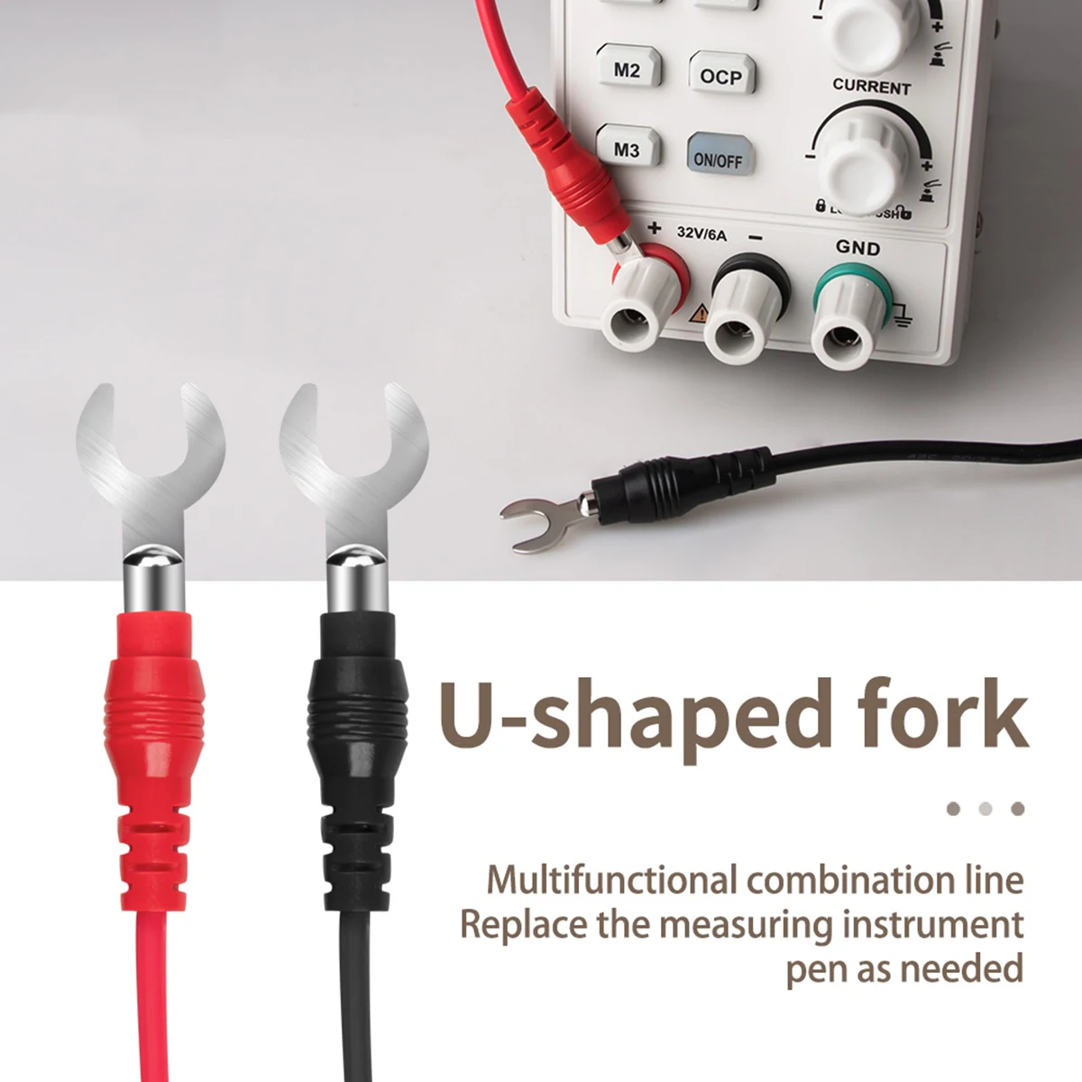 18-in-1 Multi-Function Test Lead Kit for Digital Multimeter Wires Clips U-type Fork Needle Tips Screwdrivers | Инструменты