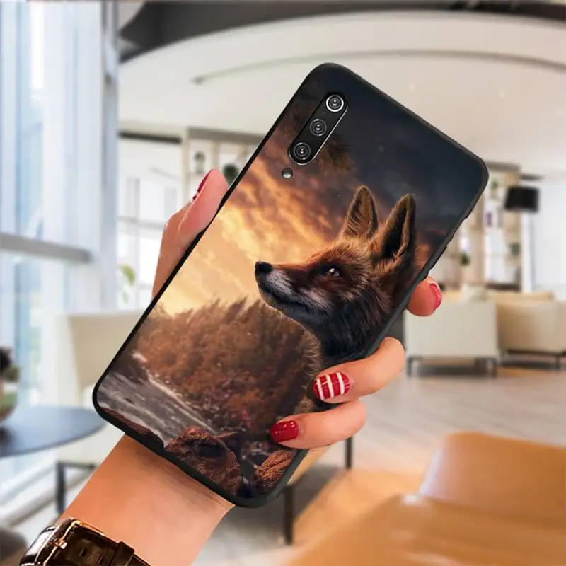 

Prime Fox Cute Anima Phone Case For Redmi note 4 9 6a 4x 7 5 8t 9 plus pro Cover Fundas Coque