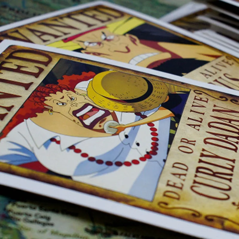 

100 sheets/Set Anime Wanted order Whole character series 100 Postcard Greeting Card Wish Card Christmas Festival Gifts