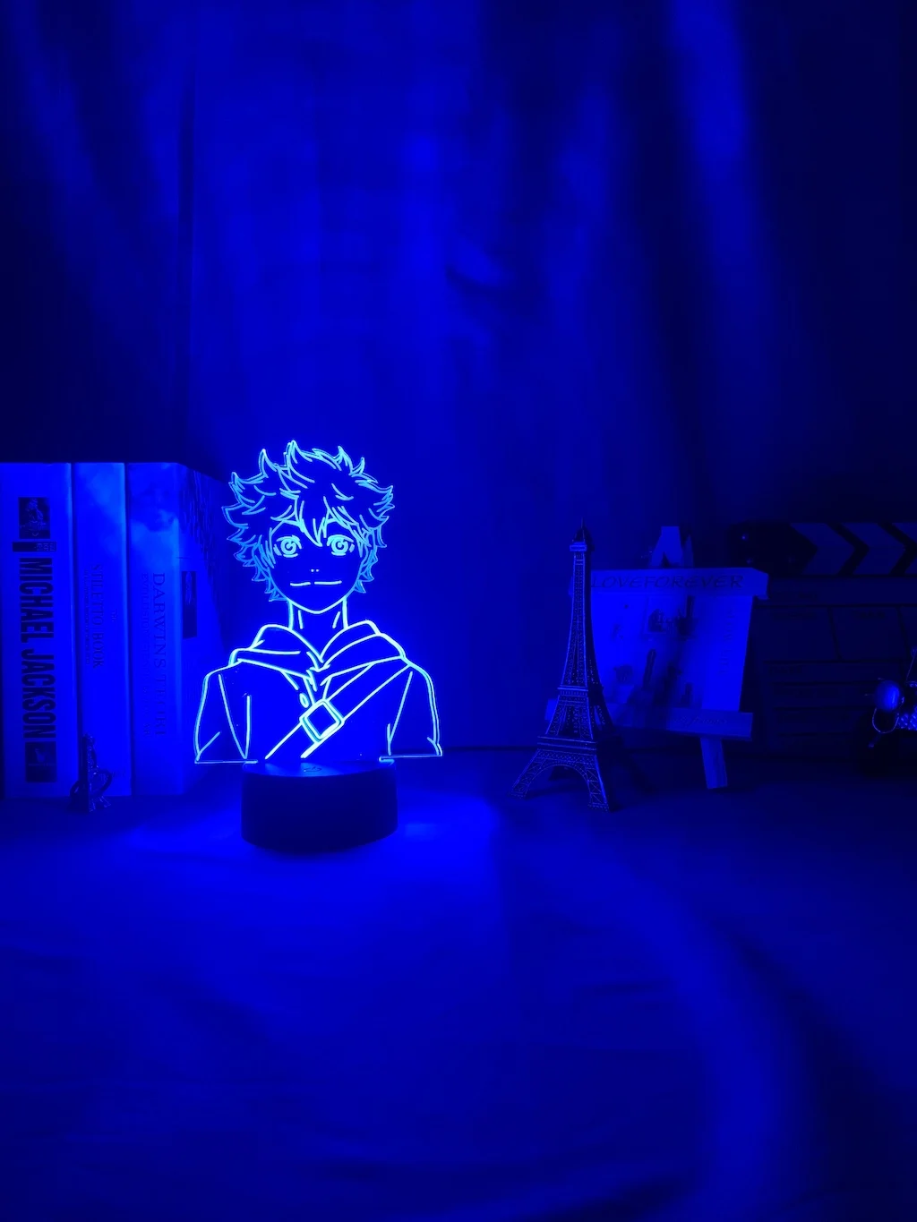 Акриловый светодиодный ночсветильник Аниме Haikyuu Shoyo Hinata фигурка для детской