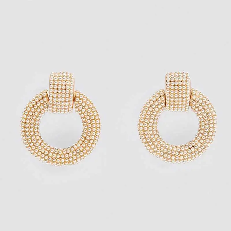 JJFOUCS трендовые серьги капли с кристаллами женские 2019 цветные яркие золотые