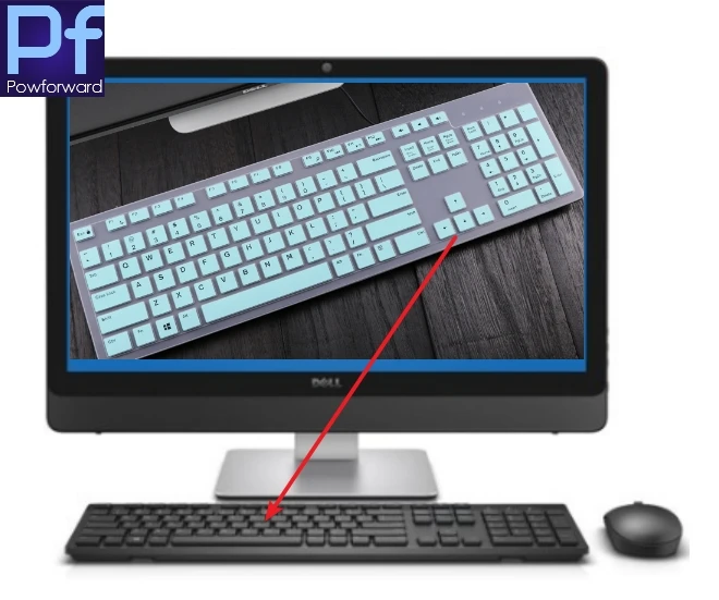 Для Dell Inspiron Aio Kb216 Kb216P Kb216T KM636 все в одном ПК настольный водонепроницаемый