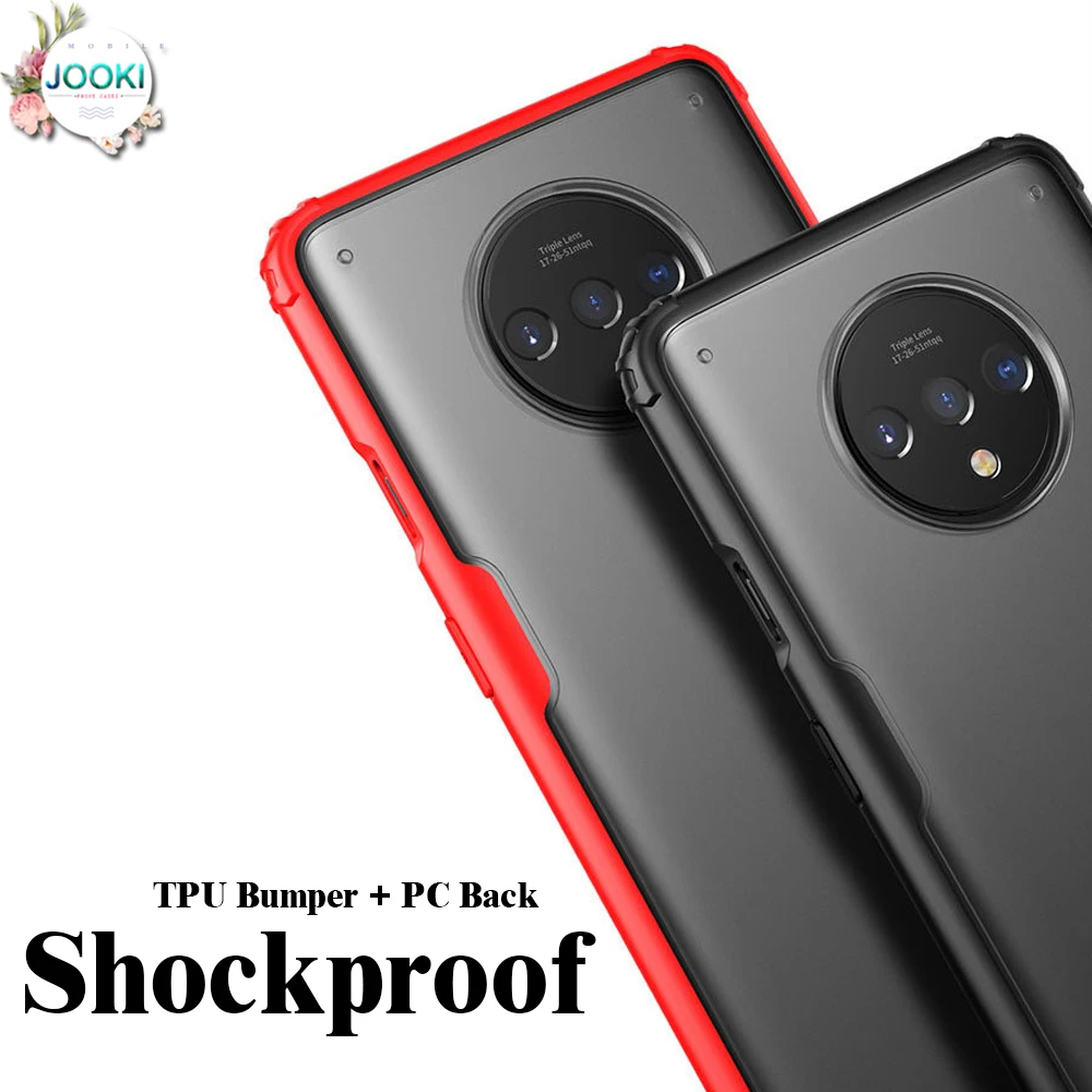 Чехол бампер из ТПУ для телефона OnePlus 7T Pro тонкий чехол One Plus полная защита подушка