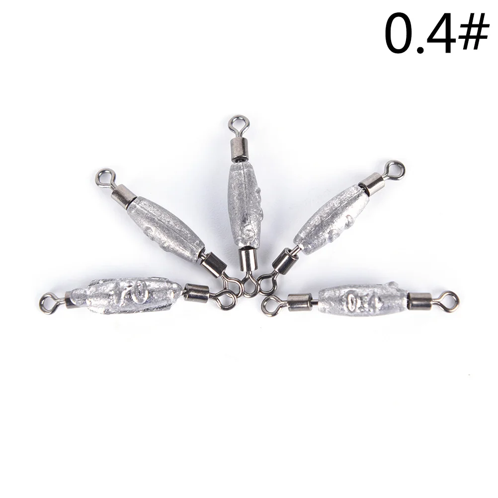 10 шт./лот медные грузила рыболовные Вертлюги свинцовые каменистые противовес