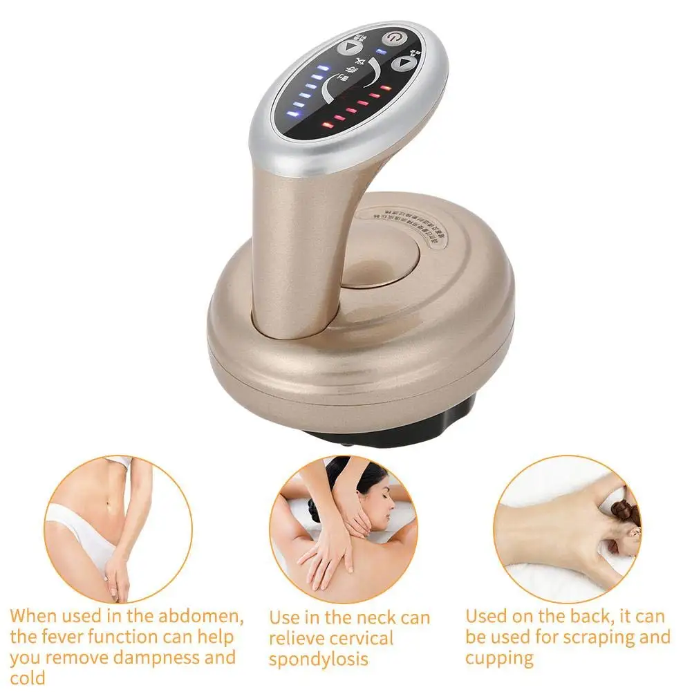 Электрический массажер для спины стимулирующий акупунктурный массаж тела Gua Sha