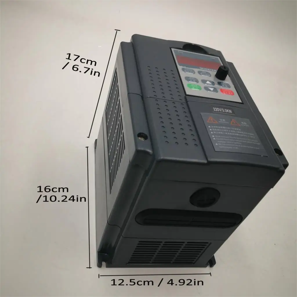 Бесплатная доставка частотно-регулируемый привод 4KW/7.5KW 220 В однофазные Вход и