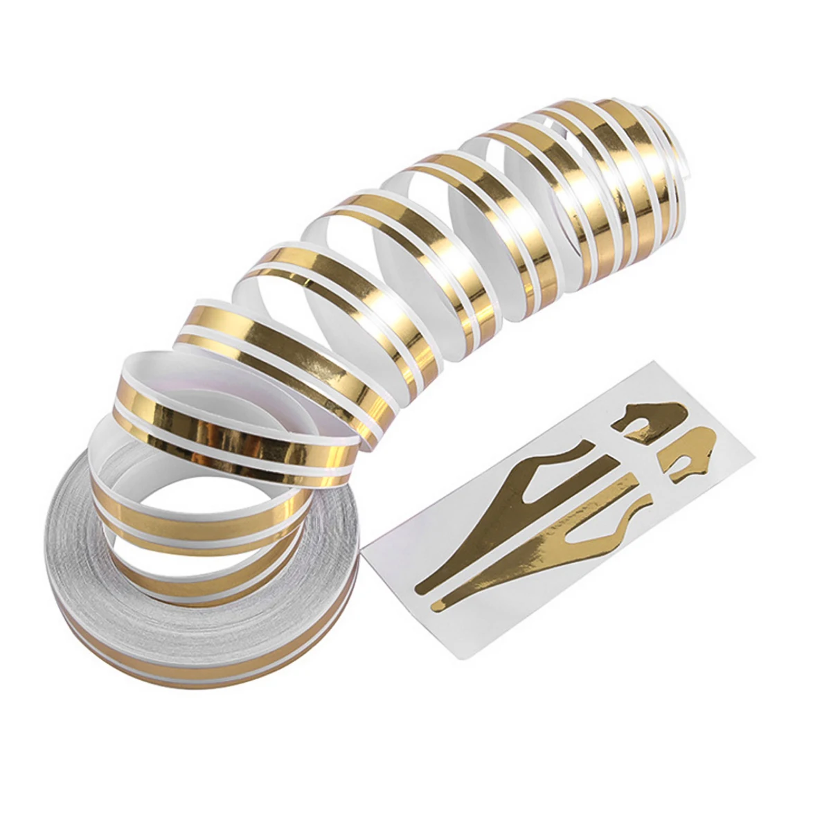 Автомобильная наклейка сделай сам полосатая двухсторонняя лента Виниловая 9 8 м