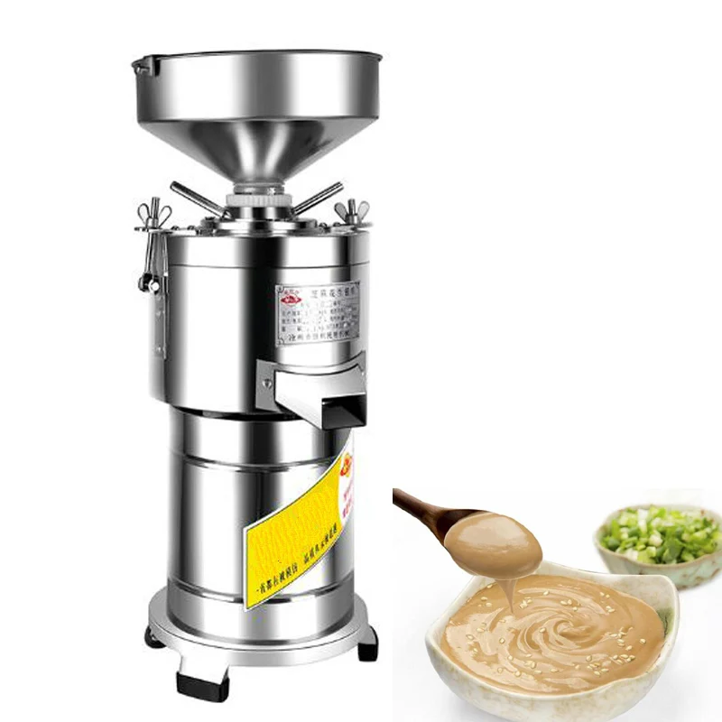 

Commercial Blueberry Jam Colloid Mill Chocolate Tomato Grease Sesame Peanut Butter Grinder Machine