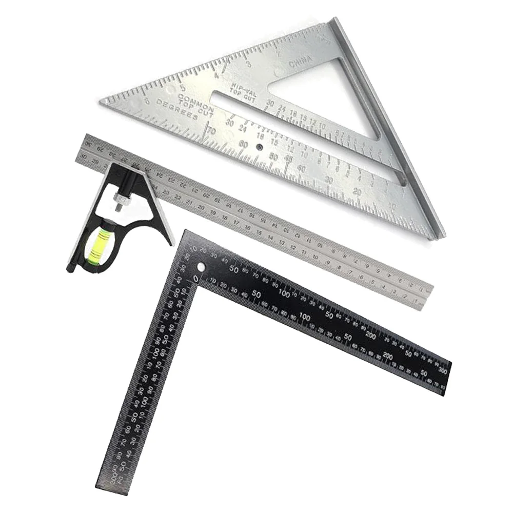 

Small Base Ruler Cast Aluminum Triangle Adjustable Multifunctional Accessories