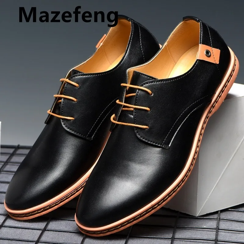 

2021 Spring Suede Leather Men Shoes Oxford Casual Shoes Classic Sneakers Comfortable Footwear Dress Shoes Large Size 39-48 Flats