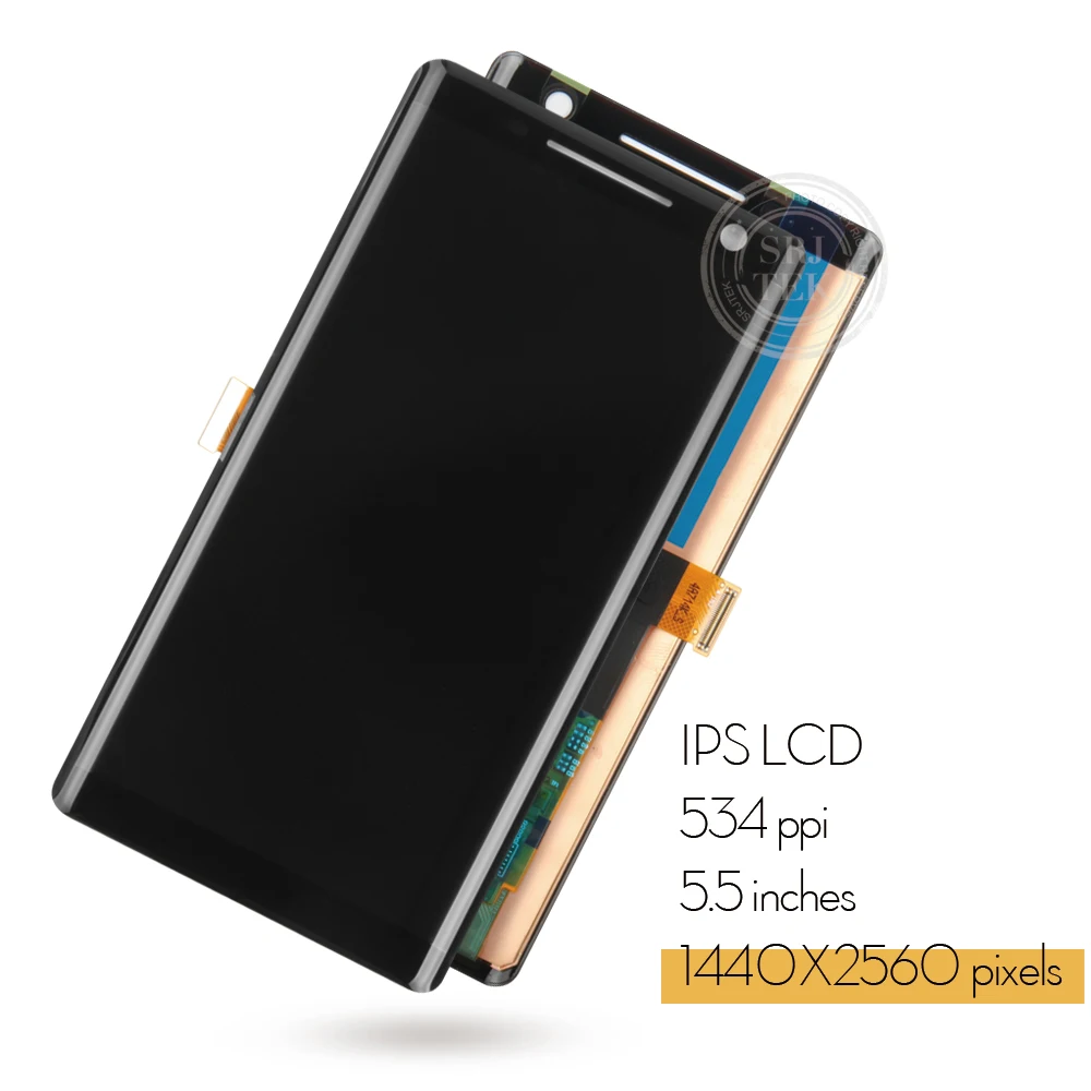 Srjtek для Nokia 8 Sirocco ЖК дисплей сенсорный экран с дигитайзером в сборе без рамки 2560*1440