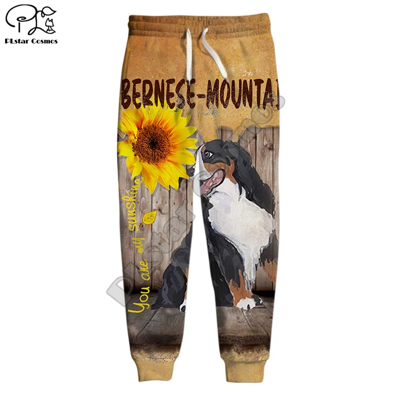 Милые забавные мужские/женские уличные брюки PLstar Cosmos с изображением животных