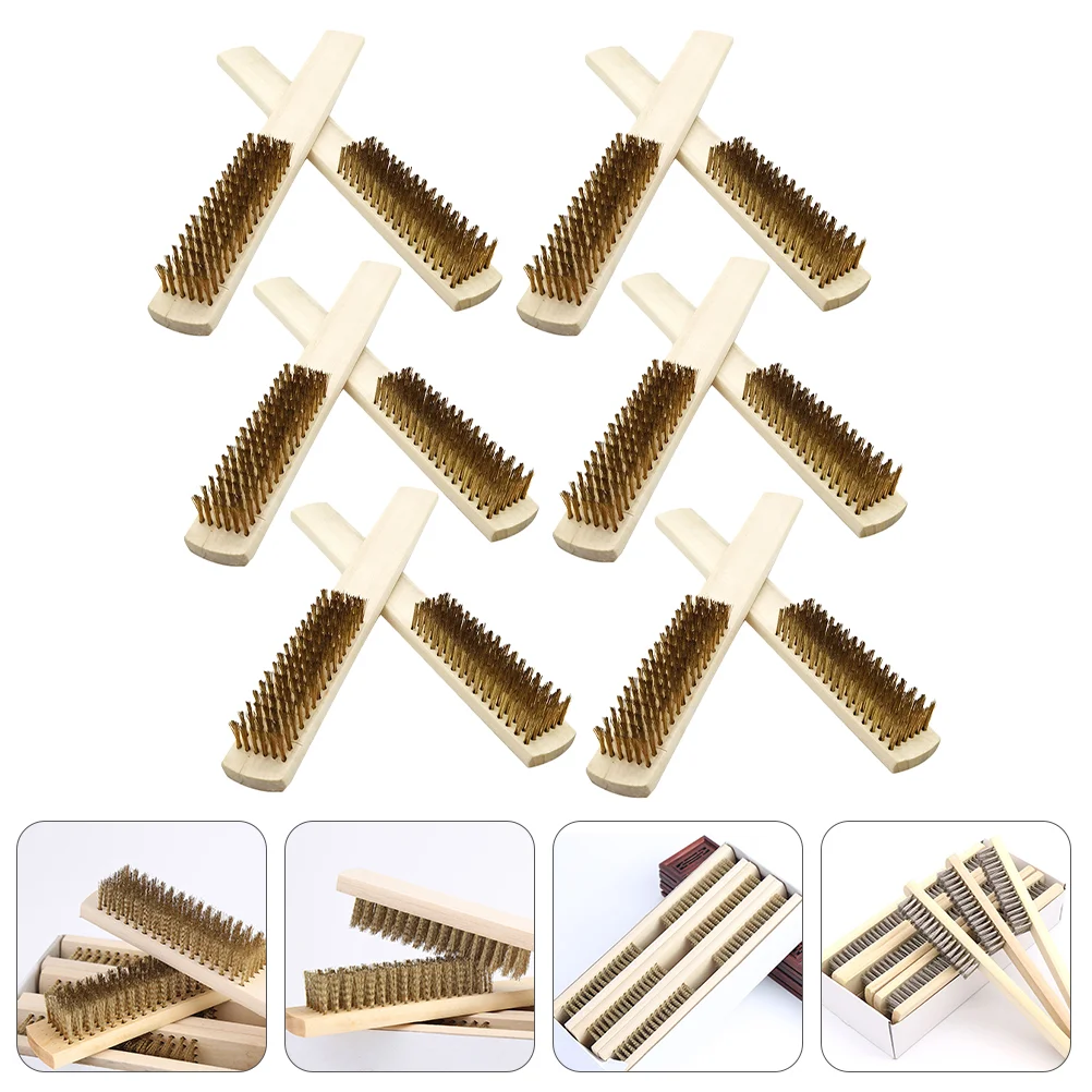 

24pcs Practical Auto Wheel Brushes Wheel Hub Cleaners Car Cleaning Brushes