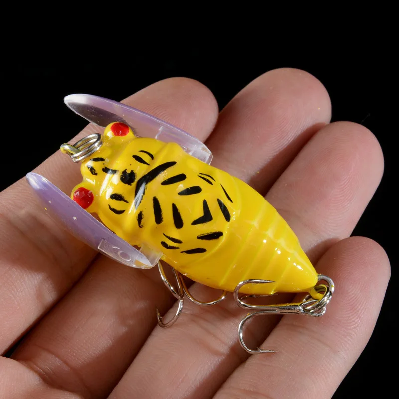 1 шт. приманки для насекомых в виде цикады из рыболовная приманка 4 5 см/5g воблер