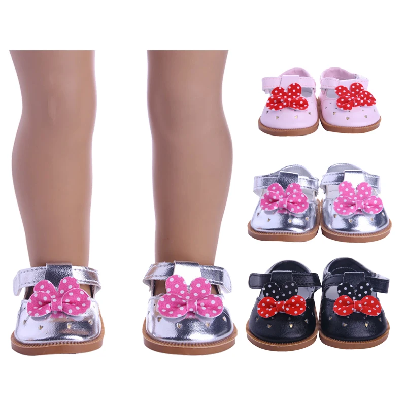 

Кукольная обувь, ботинки ручной работы, обувь для куклы 7 см, подходит для кукол 43 см, аксессуары для новорожденных, для кукол 1/3 BJD 18 дюймов, ам...