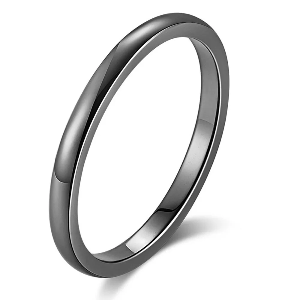 Кольцо из нержавеющей стали цвета розового золота для мужчин и женщин ювелирные