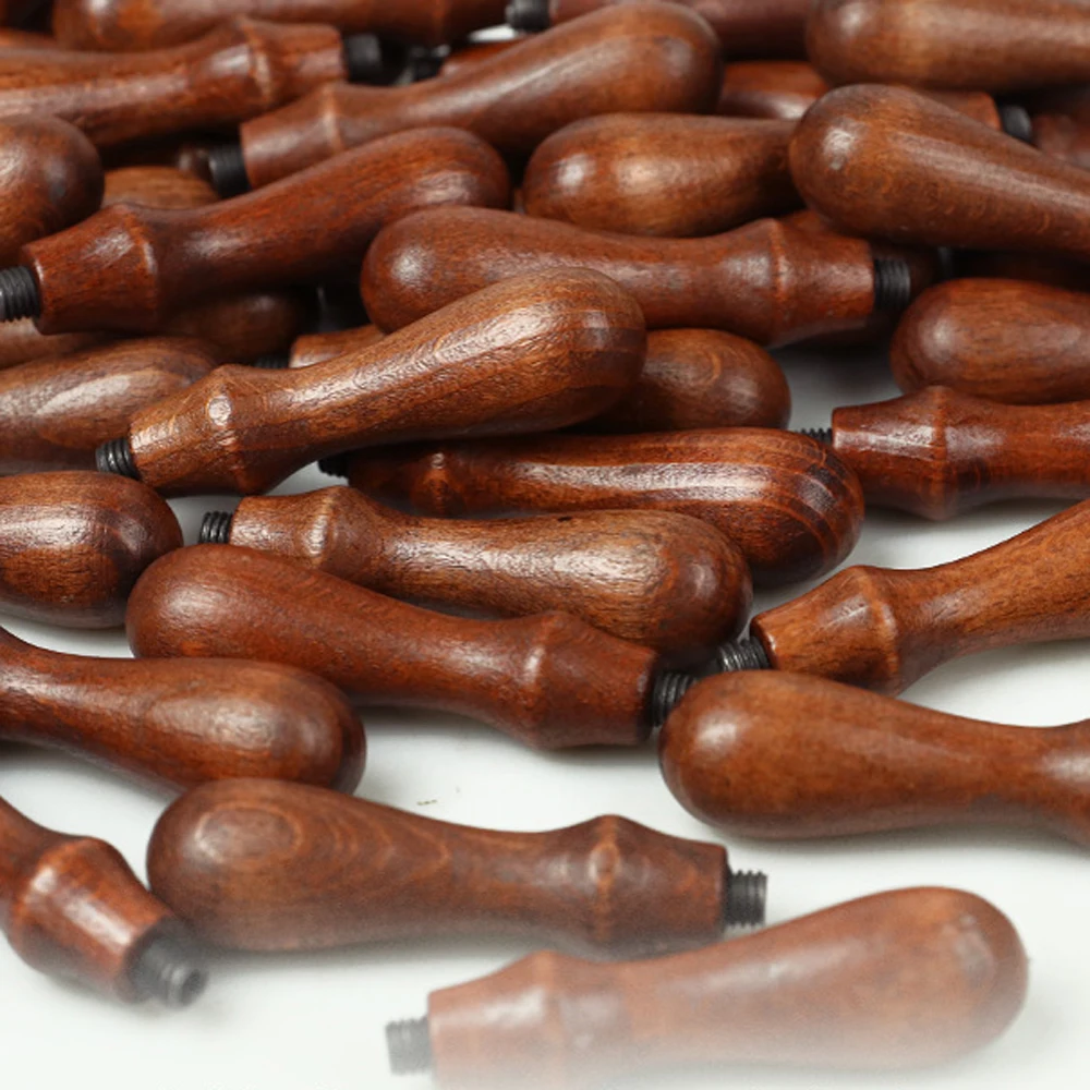 European Style Vintage Stamp Handle Wooden Wood Hand Grip Wax Seal Art Craft Rosewood Stationery Office Sealing Tool | Дом и сад