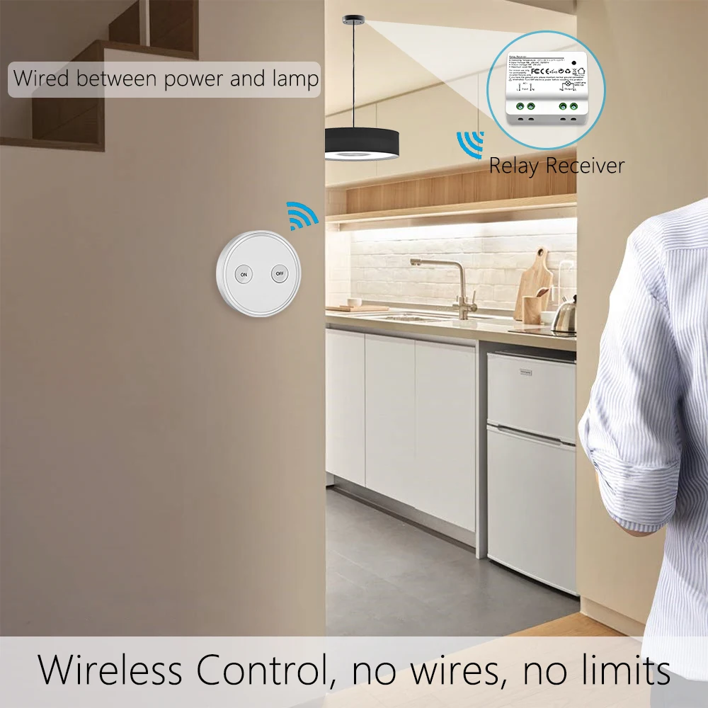 Tuya WiFi переключатель реле с удаленным приложением Smart Life работает Google Home Amazon Alexa
