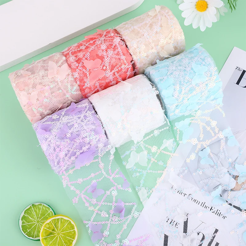 10 ярдов/рулон декоративная органза 8 см | Дом и сад