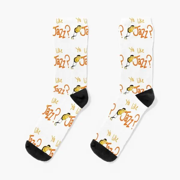 

Ya Like Jazz Crew Socks Funny Short Sports Cute Girls Cotton Unisex Ladies Breathable Black Best Mens Comfortable Autumn