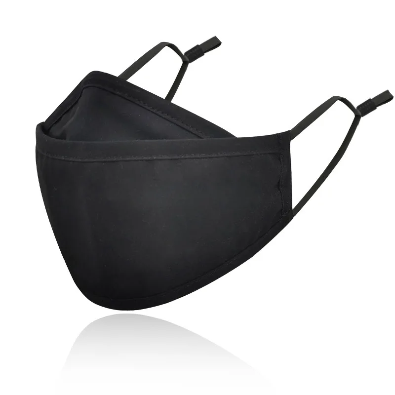 Маска Для взрослых женщин и мужчин однотонная хлопковая косплея на Хэллоуин