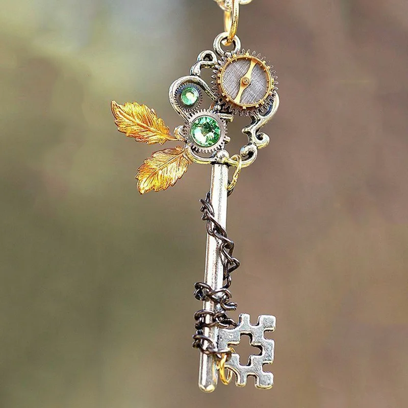 _ Механическое ожерелье с подвеской в стиле хип-хоп панк насекомое краб дракон