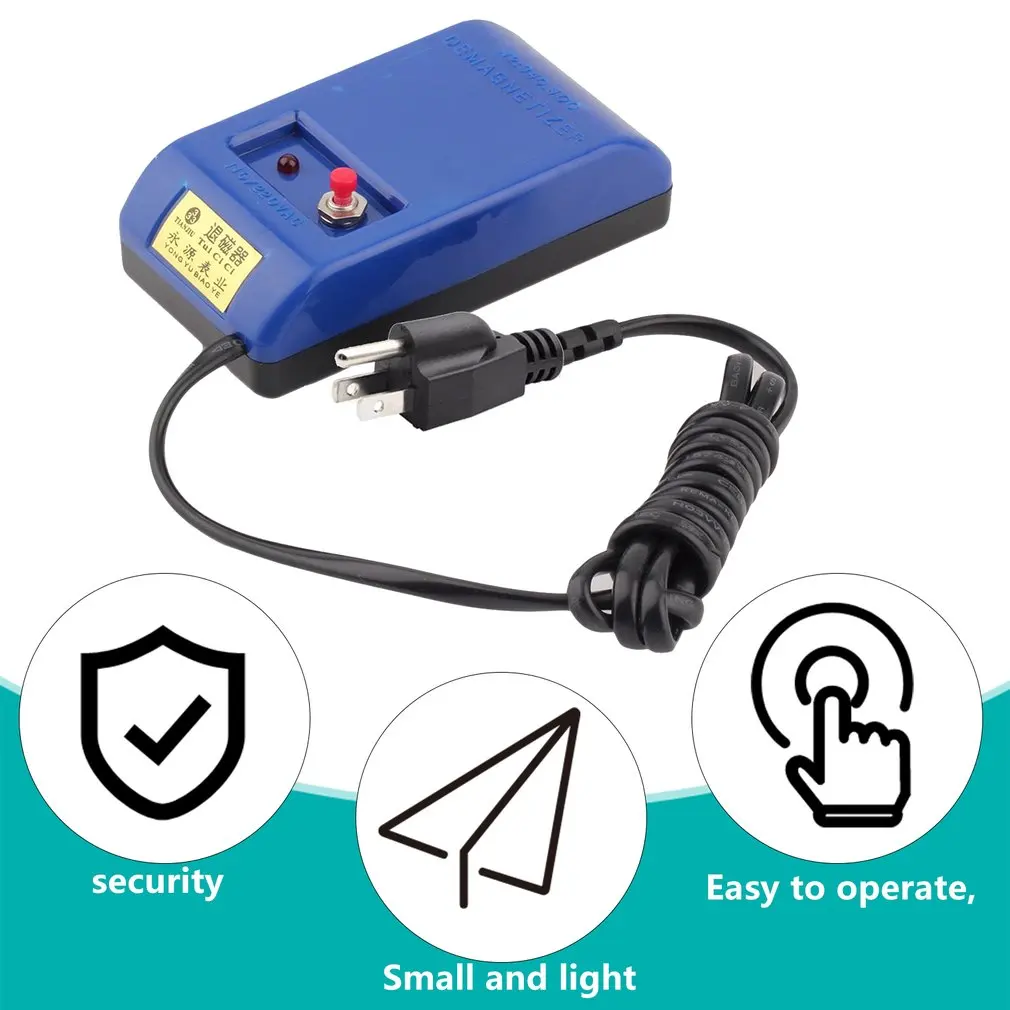 Электрический Идеальный ремонт часов Отвертка Пинцет размагничивания