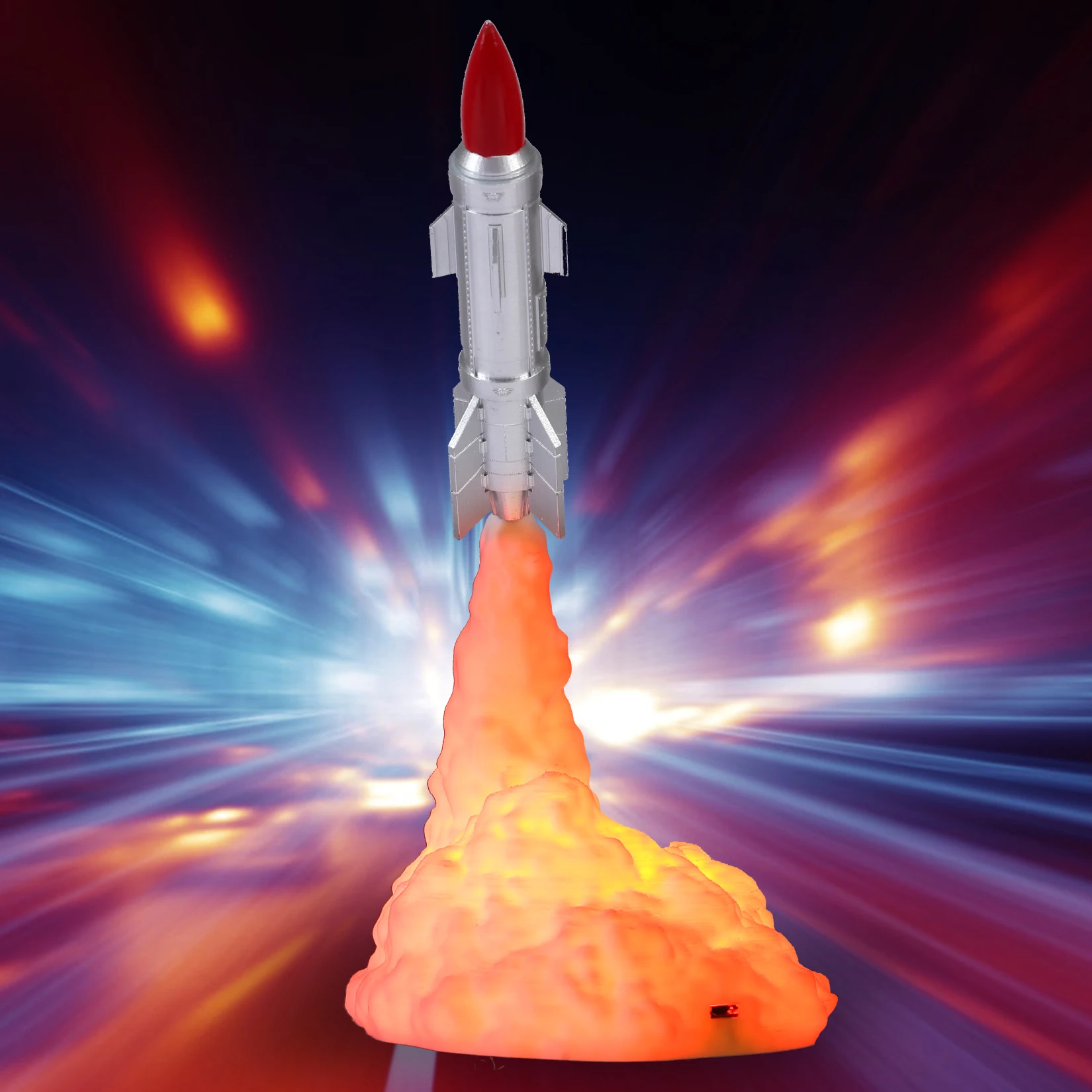 2021 Прямая поставка 3D печать светодиодный ночник Космический Шаттл для любителей