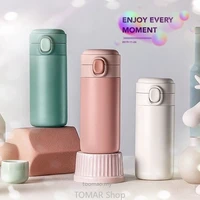 cute and simple stainless steel vacuum flask pocket thermos bottle tumbler cup water bottle